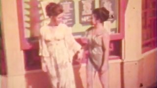Ebony Lesbian Satisfies Her White Friend (1970s Vintage)