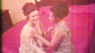 Ebony Lesbian Satisfies Her White Friend (1970s Vintage)