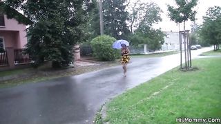 Old mom and teen fucking each other