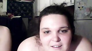Horny Fat BBW Teen having fun with horny Chubby Lesbians-4