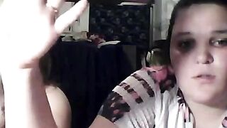 Horny Fat BBW Teen having fun with horny Chubby Lesbians-2
