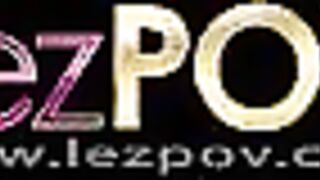 A mindblowing threesome in the middle of the night at a parking lot between gorgeous horny girlfriends