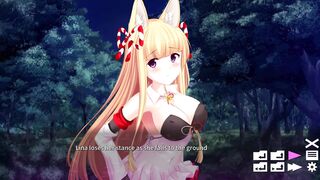 The Lewd Chronicles of Shrine Maiden Rina Chapter 4 All Girls Lesbian Slime Fuck