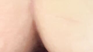 Hot Step Mom humping her dripping wet ebony pussy on vacation