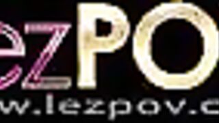 Blonde milf is a dominant figure who loves lesbians who are obedient to her advances like this gal