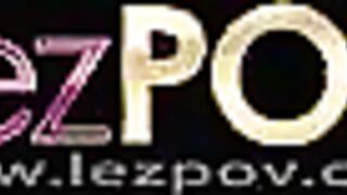 The lesbians are desperate for some shaved pussy as they initiate a steamy interracial threesome packed with dildos