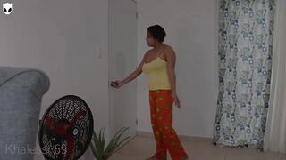 Rubbing my Pussy on Oiled Tits, You have to try it! Titjob