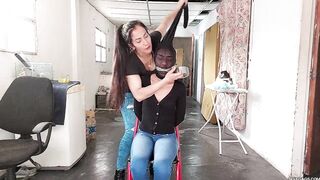 Teen Scammer Fucked Up By Insane Bondage MILF