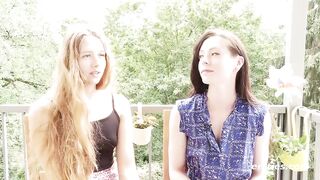 Ersties: 21-year-old German girl has her first lesbian experience