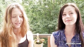Ersties: 21-year-old German girl has her first lesbian experience