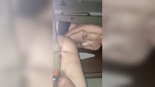 Strapon with Wet pussy