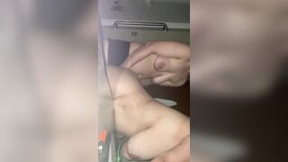 Strapon with Wet pussy