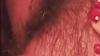 Mom (me) licks secret lesbian lover's hairy pussy to orgasm with husbands in next room