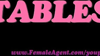 FemaleAgent. Ravishing blonde needs no persuading