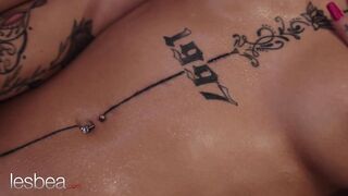 Lesbea Voyeur lesbian sex petite French and Italian girlfriends romantic fingering orgasms in public sauna