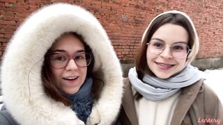 Anca and Daniela Taking To The Poles