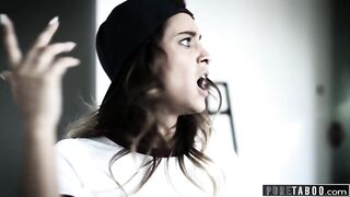 PURE TABOO Teen Lesbian Uma Jolie Sex With Her Step-Brother