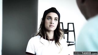 PURE TABOO Teen Lesbian Uma Jolie Sex With Her Step-Brother