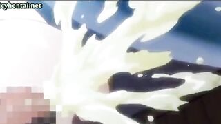 Hot anime lady with big tits