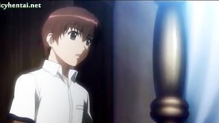 Hot anime lady with big tits