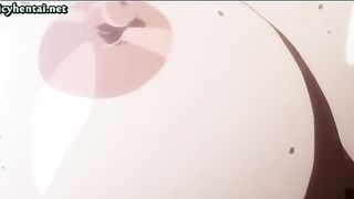 Hot anime lady with big tits