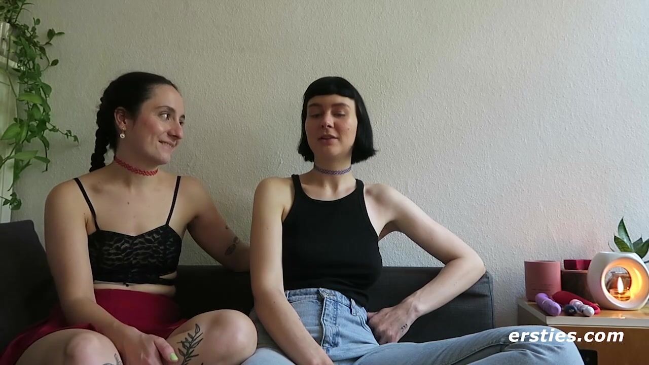 Ersties: Katie A. & Delfine - Lesbian Porn Videos
