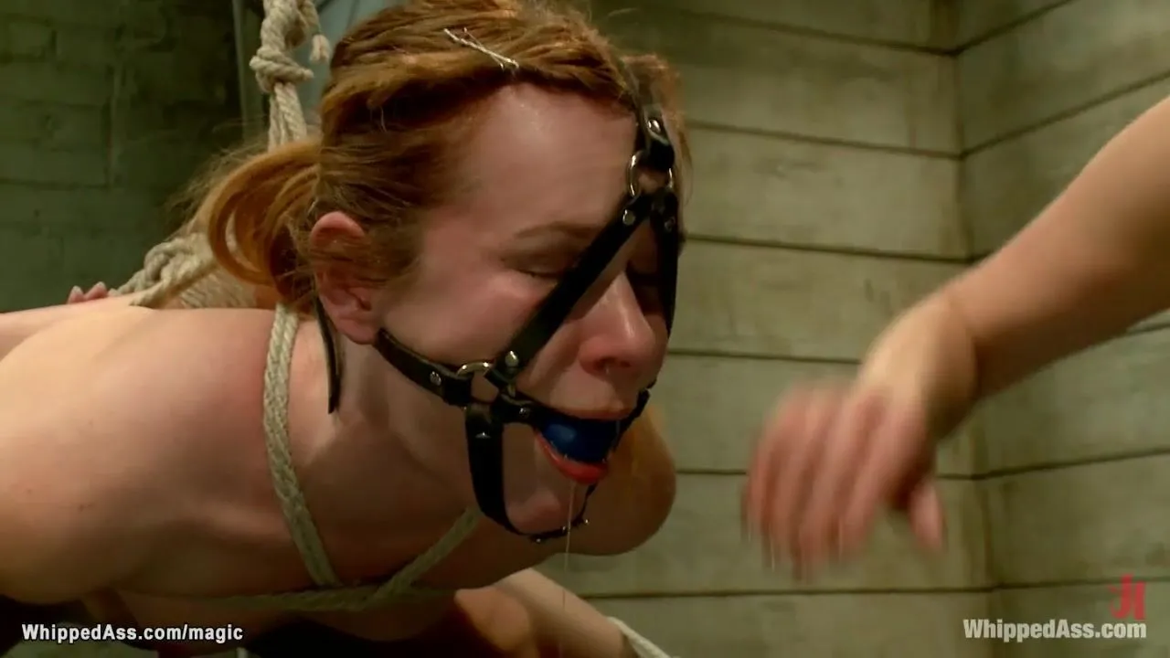 Ginger lesbian anal fucked in bondage (Claire Robbins, Maitresse Madeline,  Slave Claire) - Lesbian Porn Videos