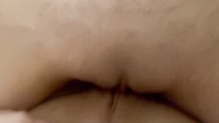 Wet clit to clit kisses, tribbing supremacy (close up)