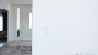 Aria Taylor and Gizelle Blanco are eating each other up, in the middle of the day