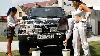 Premium lesbian food porn