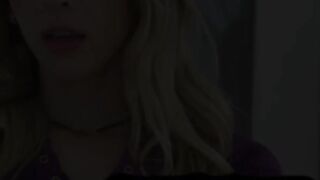 Busty lesbian MILF enjoys sapphic sex with small boobed teen