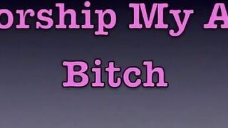 Lesbian ass worshiper