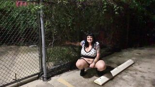 Taking A Piss In Public With Kat Black