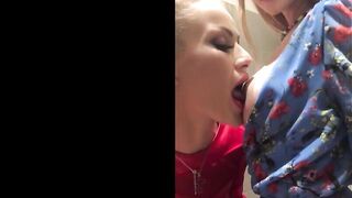 Mix video instagram teen blonde pornstar blowjob, pussy licking and fun