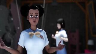 Hentai Sex School Ep 8: Penny's Break (April O'Neil)