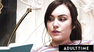 ADULT TIME College Student Freya Parker Falls For Her Shy Lesbian Tutor Gizelle Blanco