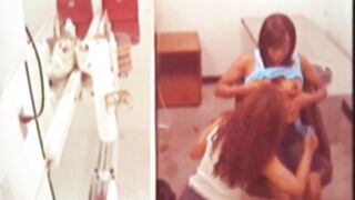 SCANDALOUSGFS - Lesbos caught licking pussy
