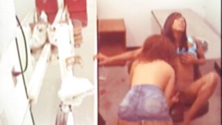 SCANDALOUSGFS - Lesbos caught licking pussy