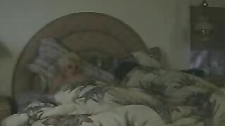 Lulu masturbates while her girlfriend showers...