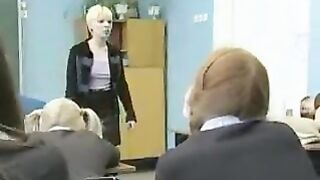 Russian Readhead Lesbian Teacher