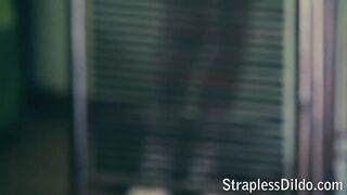 Tutu-wearing bottom plowed with a Feeldoe