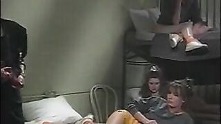 Horny sluts lick each other's pussies in 69 position and fucks with dildo