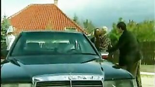 Maid sneaks on lesbians