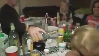 Amateur Lesbians at a Party