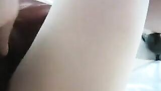 Hot chick eats her girlfriend's pussy and LOVES it!