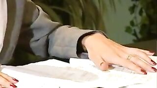 Blonde Office Lesbians