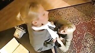 Blonde Office Lesbians