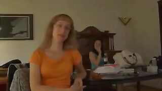 two lesbians finger each other until they cum WF