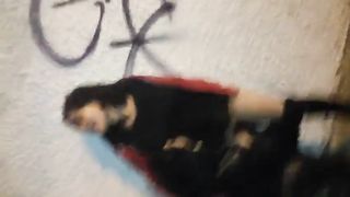 Lesbians cought behind the club