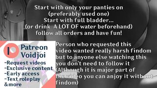 Asuna Hentai Instructions for Women (Hard Domination/Humiliation Harsh Findom Breathplay Payinplay)